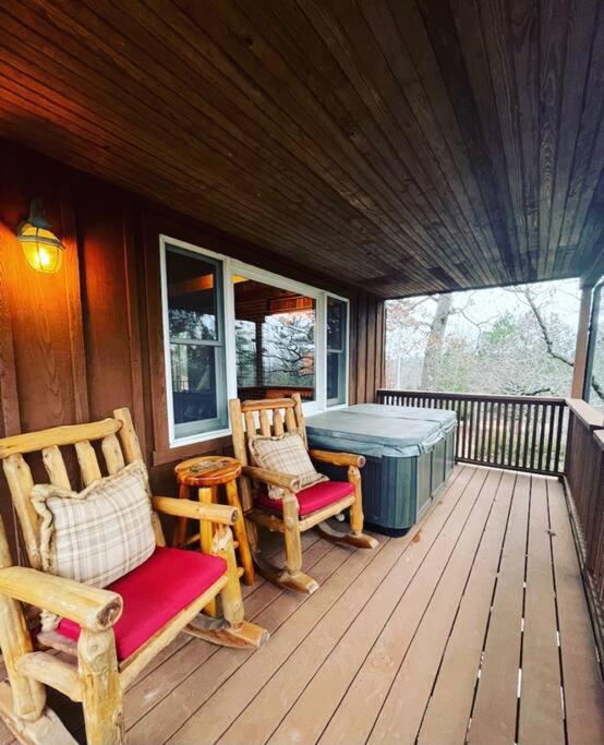 Eagle Crest Cabin, White River View With Hottub Eureka Springs Exterior foto